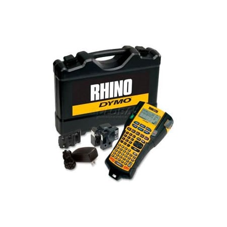 Dymo DYMO Rhino 5200 Industrial Label Maker Kit, 5 Lines, 4-9/10inW x 9-1/5inD x 2-1/2inH 1756589